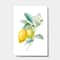 Designart - Floursack Lemon II - Cabin & Lodge Gallery-wrapped Canvas